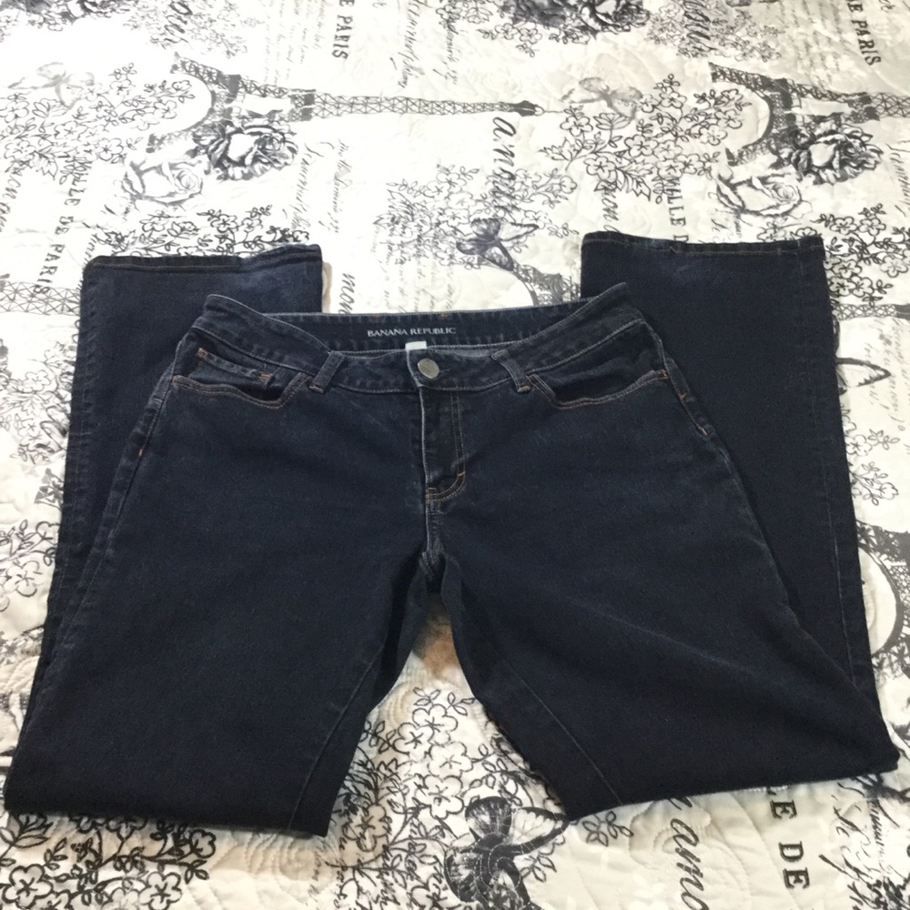 Like new Banana republic bootcut Jeans